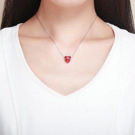 The Rose Heart - Talisman argint