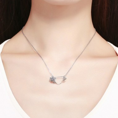 Sakura Flower - Talisman argint