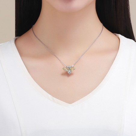 Crystal Bee - Talisman argint