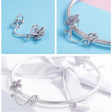 Sakura Flower - Talisman argint