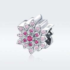 Pink Lotus - Talisman argint 2