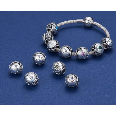 Constelatie Capricorn - Talisman zodiac argint