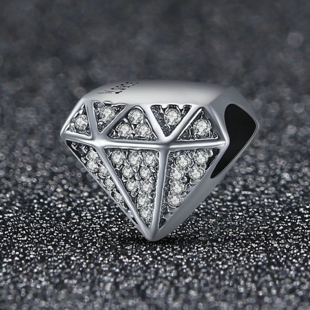 Luxury Diamond - Talisman argint
