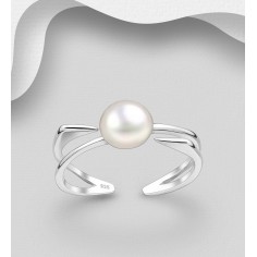 Beautiful Pearl - Inel argint reglabil 2
