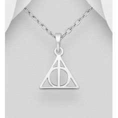 Deathly Hallows - Pandantiv argint 2