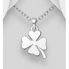 Simple Clover - Pandantiv argint 2