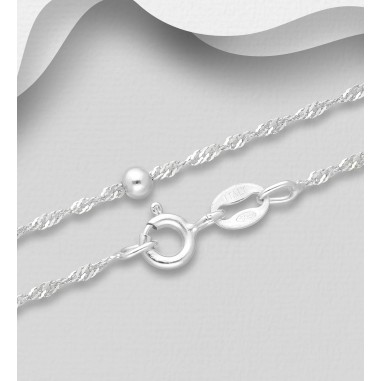 Ball Chain - Lantisor argint