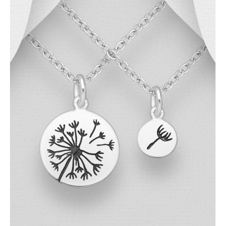 Dandelion Love - Set pandantiv mama-fiica