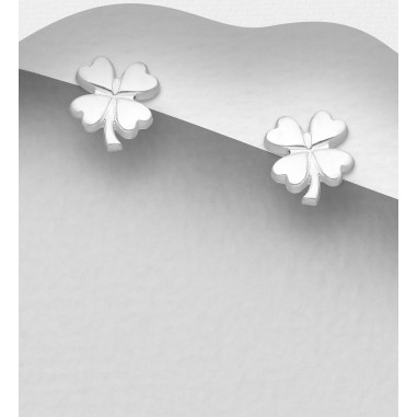 Silver Clover - Cercei argint