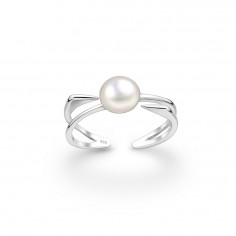 Beautiful Pearl - Inel argint reglabil