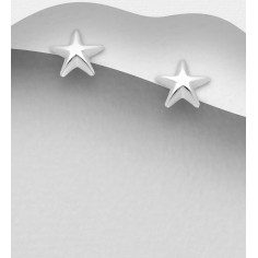 Simple Stars - Cercei argint 2