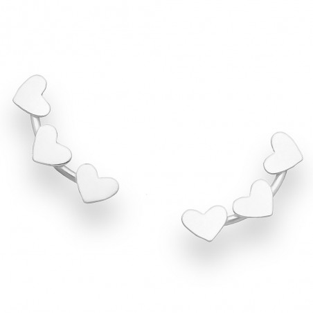 Tiny Hearts - Cercei argint