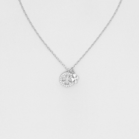 Double Luck - Colier argint