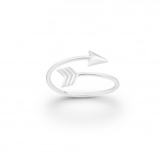 Lucky Arrow - Inel argint falanga reglabil