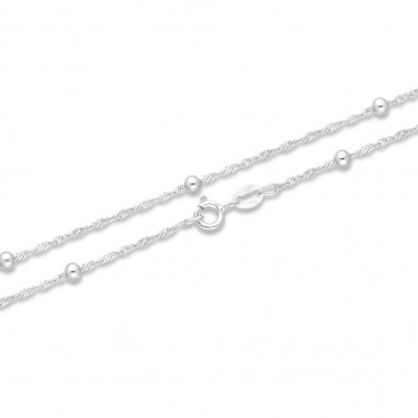 Ball Chain - Lantisor argint