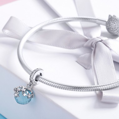 Blue Starlight - Talisman argint