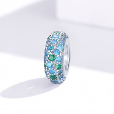 Water Droplets - Distantier argint 2