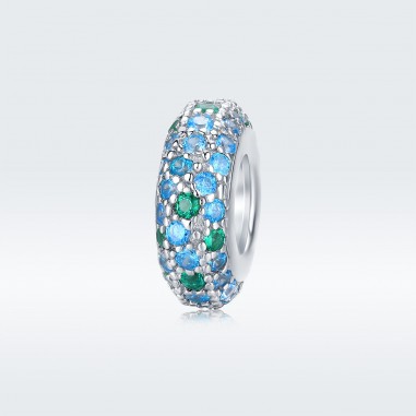 Water Droplets - Distantier argint