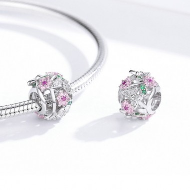 Dazzling Flowers - Talisman argint