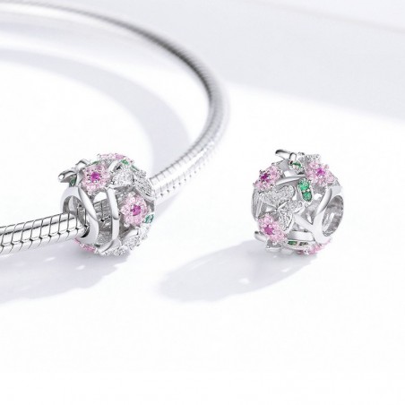 Dazzling Flowers - Talisman argint