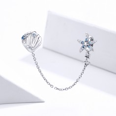 Ocean Starfish - Lant de siguranta argint 2