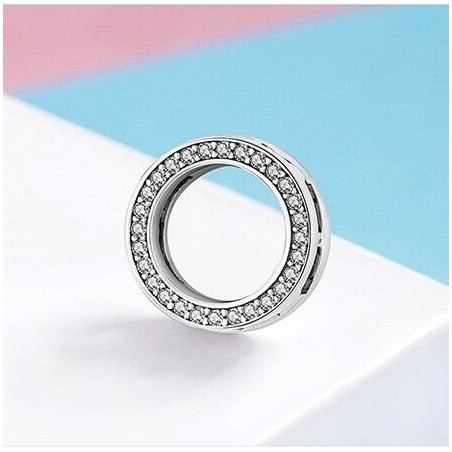 Gentle Circle - Talisman argint Flat