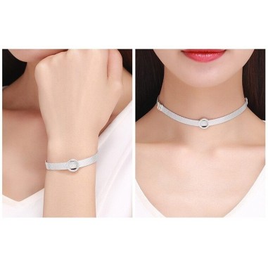 Gentle Circle - Talisman argint Flat