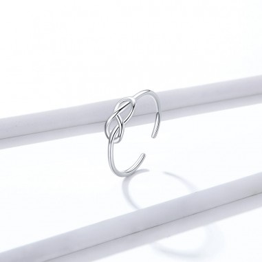 Infinity Symbol - Inel argint reglabil