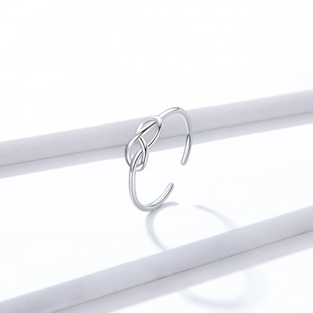 Infinity Symbol - Inel argint reglabil
