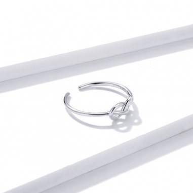 Infinity Symbol - Inel argint reglabil