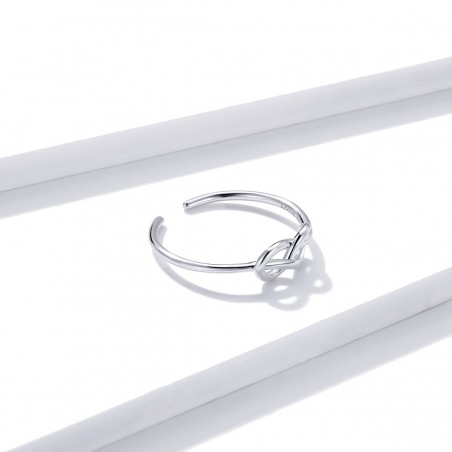 Infinity Symbol - Inel argint reglabil