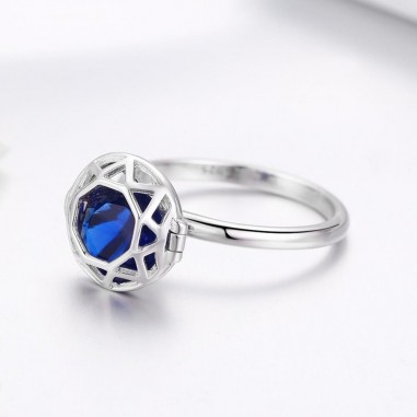 Witness of Love - Inel argint cu 3 cristale