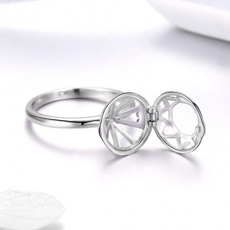 Witness of Love - Inel argint cu 3 cristale