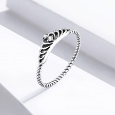 Dazzling Crown - Inel argint 2