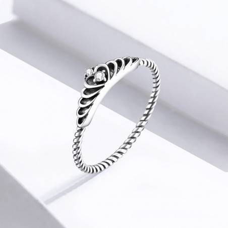 Dazzling Crown - Inel argint