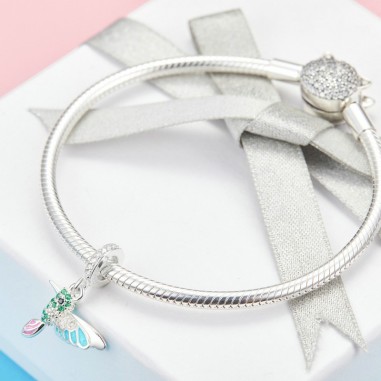 Playful Colibri - Talisman argint