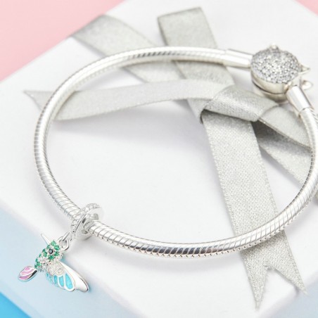 Playful Colibri - Talisman argint