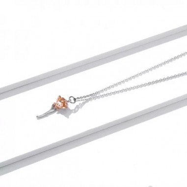 Graceful Rose - Colier argint