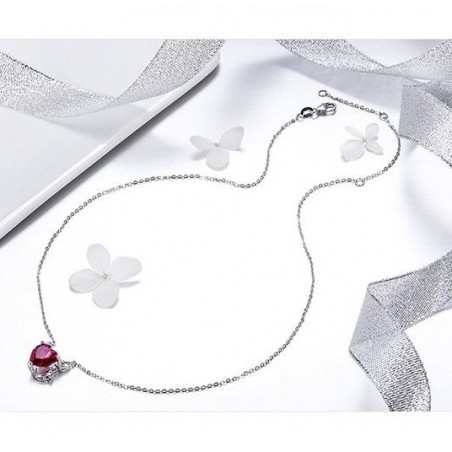 Red Devil - Colier argint