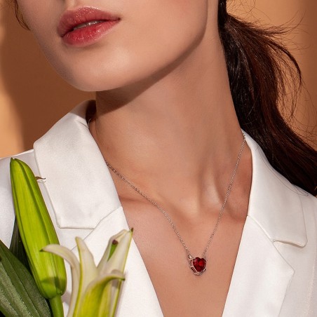 Red Devil - Colier argint
