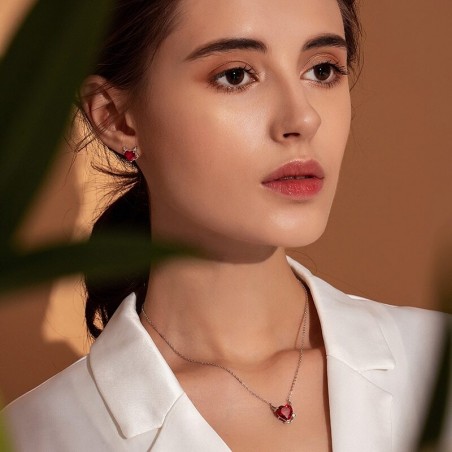 Red Devil - Colier argint