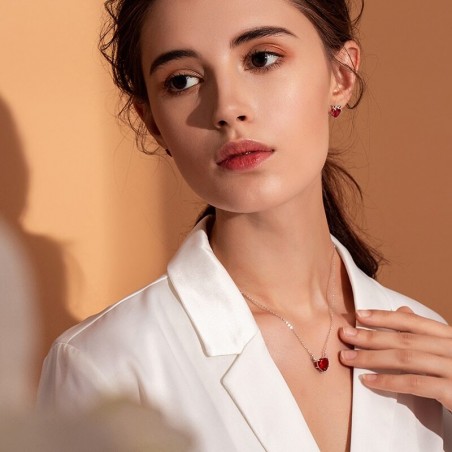 Red Devil - Colier argint