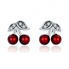 Sweet Cherry - Cercei argint