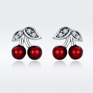Sweet Cherry - Cercei argint