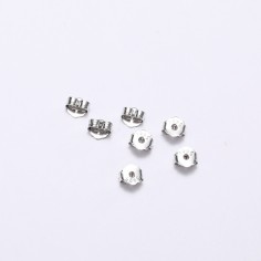 Set surub/cheita argint pentru cercei 2