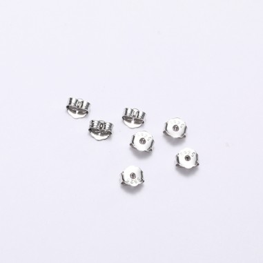 Set surub/cheita argint pentru cercei