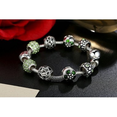 Love and Flowers (green) - Set...