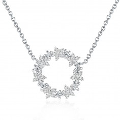 Gypsophila - Colier argint