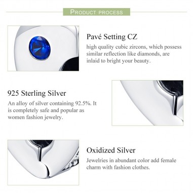 Love Wishes - Talisman Clips argint