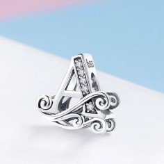 Litera A - Talisman argint 2